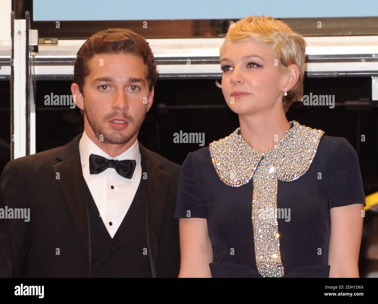 Shia Labeouf And Carey Mulligan Arriving For The Screening Of Wall Street Money Never Sleeps Part Of The 63rd Cannes Film Festival At The Palais De Festivals In Cannes France Stock Photo