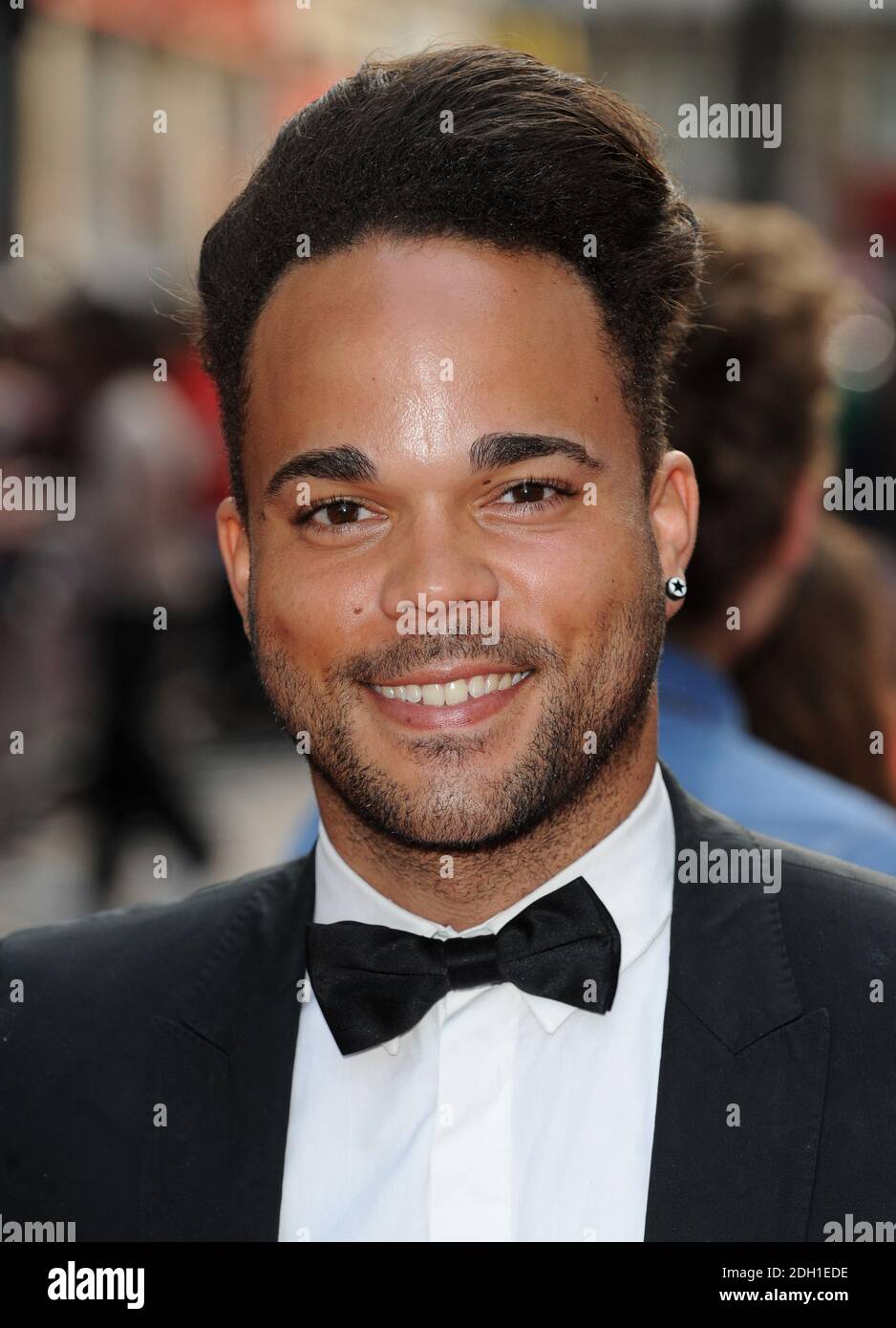 Nate James arriving at the World Premiere of 4.3.2.1. at the Empire Cinema, Leicester Square