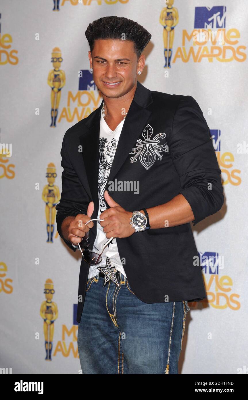 Pauly 'DJ Pauly D' Del Vecchio at The 2010 MTV Movie Awards at Universal  Studios in Los Angeles, USA Stock Photo - Alamy