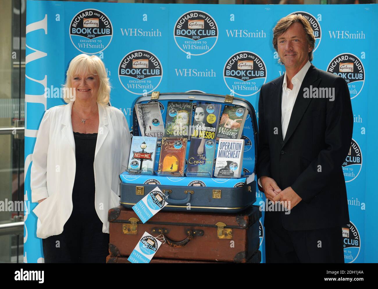 Richard and Judy pictured at their new Book Club launch held at St