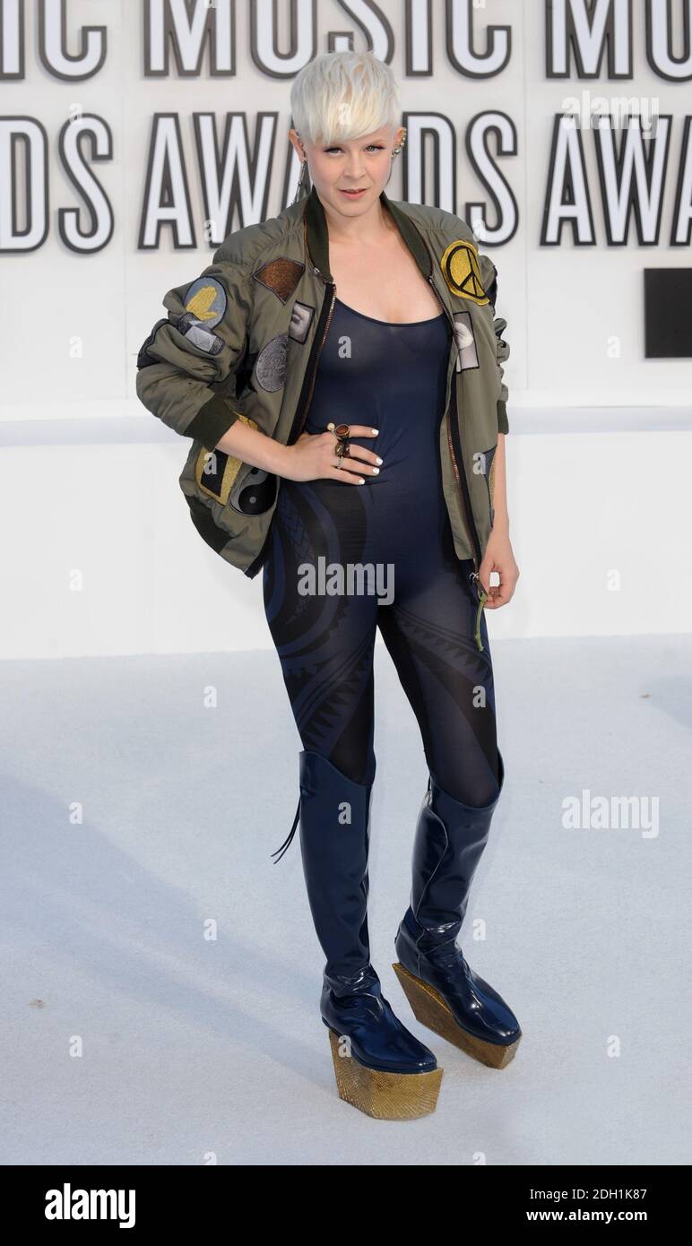 Robyn arriving at the MTV Video Music Awards 2010, Nokia Theatre, Los ...