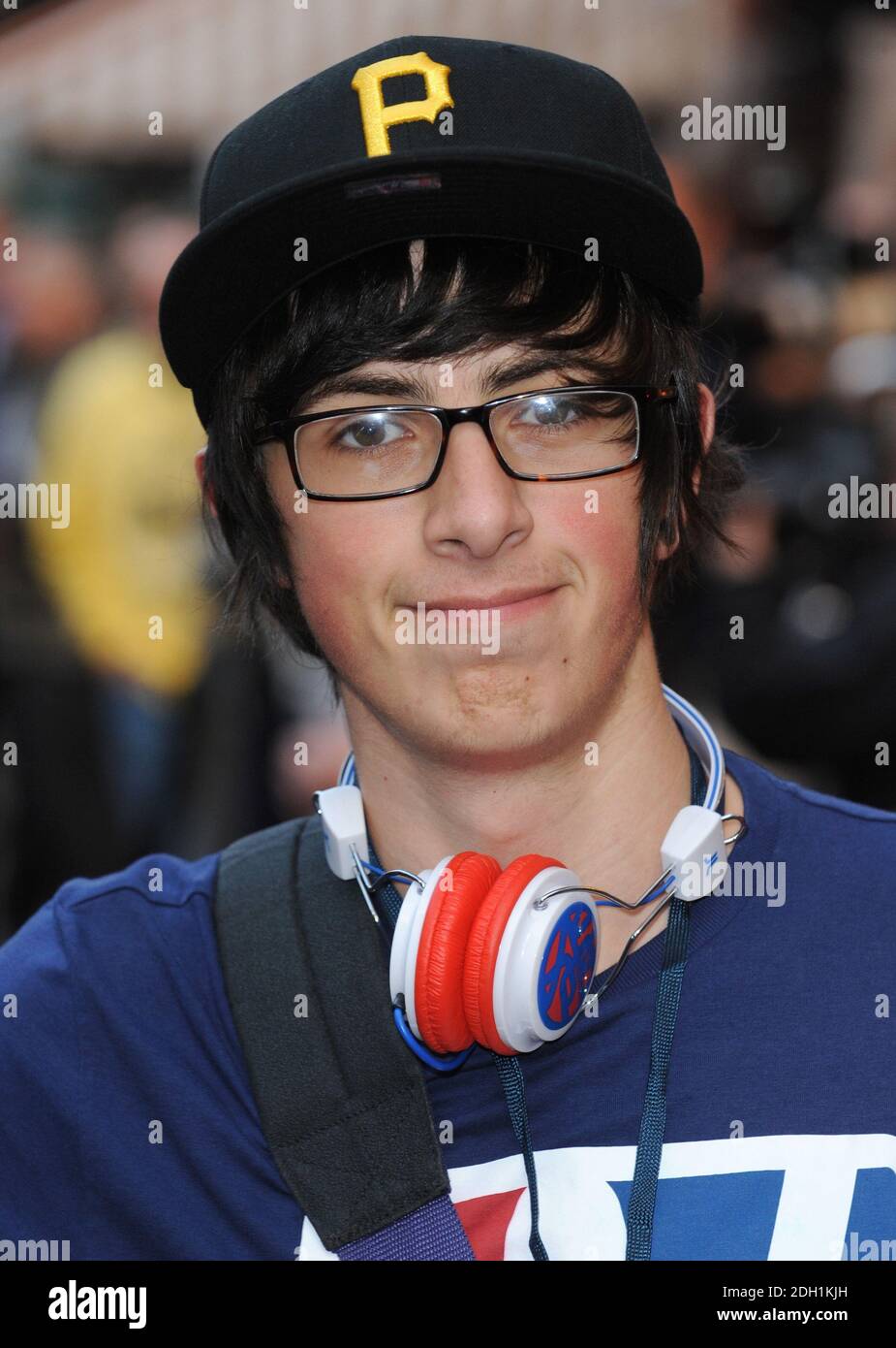 Sam Pepper arriving for the world premiere of The Kid, Odeon West End