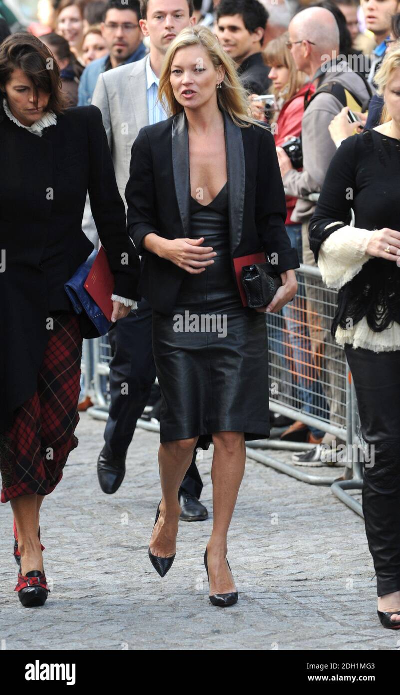 kate Moss @ Alexander McQueen's funeral