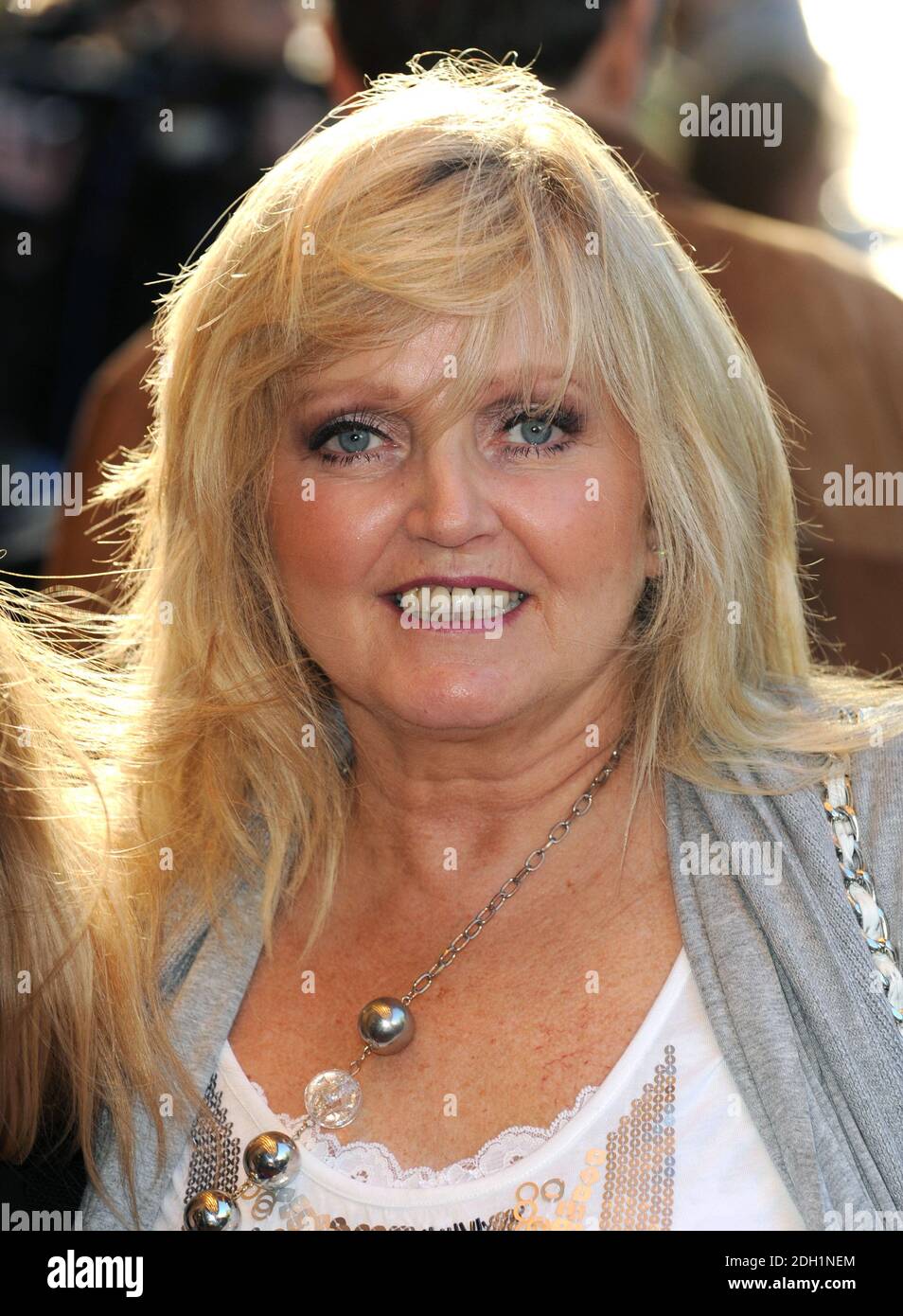 Linda Nolan arriving at the Legend of the Guardians, The Owls of G