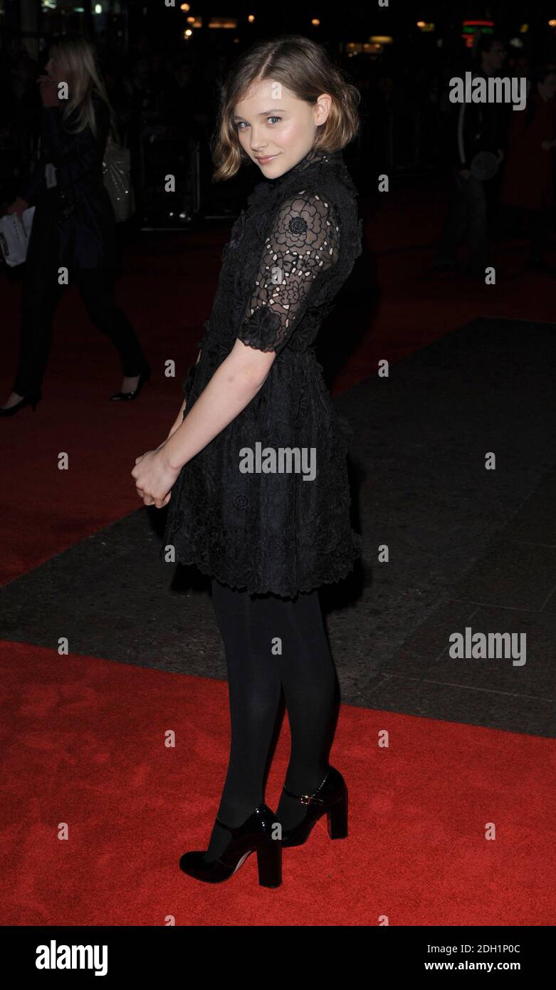 Chloe Grace Moretz arrives at the London Film Festival Premiere of Let