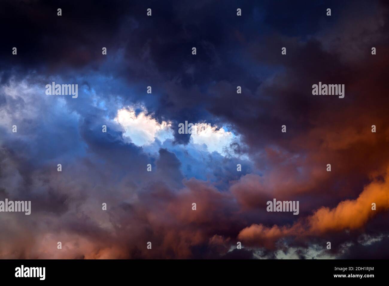 Dark and Dramatic Storm Clouds Area Background Stock Photo - Alamy