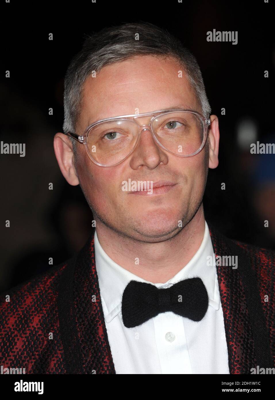 Giles Deacon arriving at the British Fashion Awards 2010, The Savoy