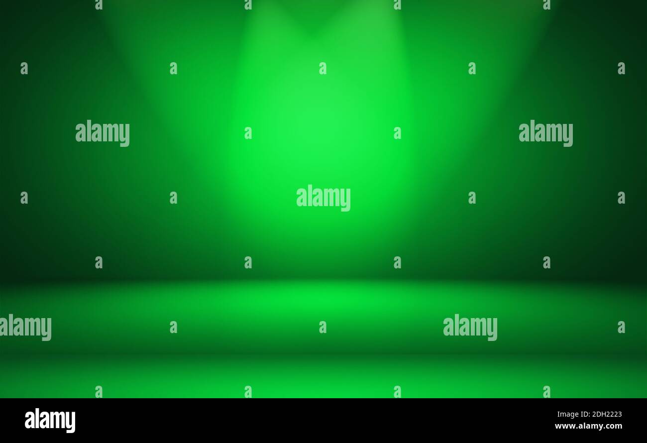Luxury plain Green gradient abstract studio background empty room with ...