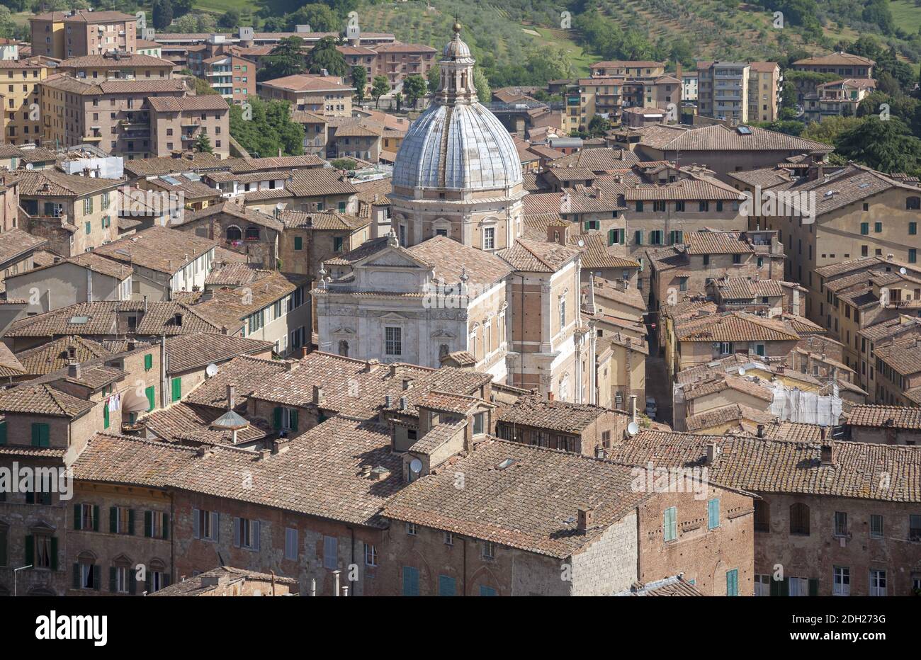 Siena, roofscape Stock Photo