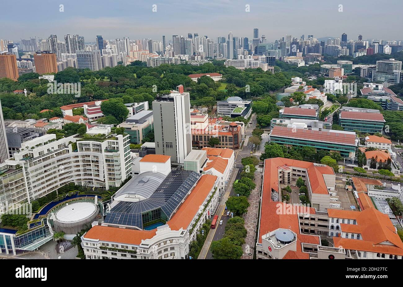 Singapore may 2017 aerial hi-res stock photography and images - Alamy