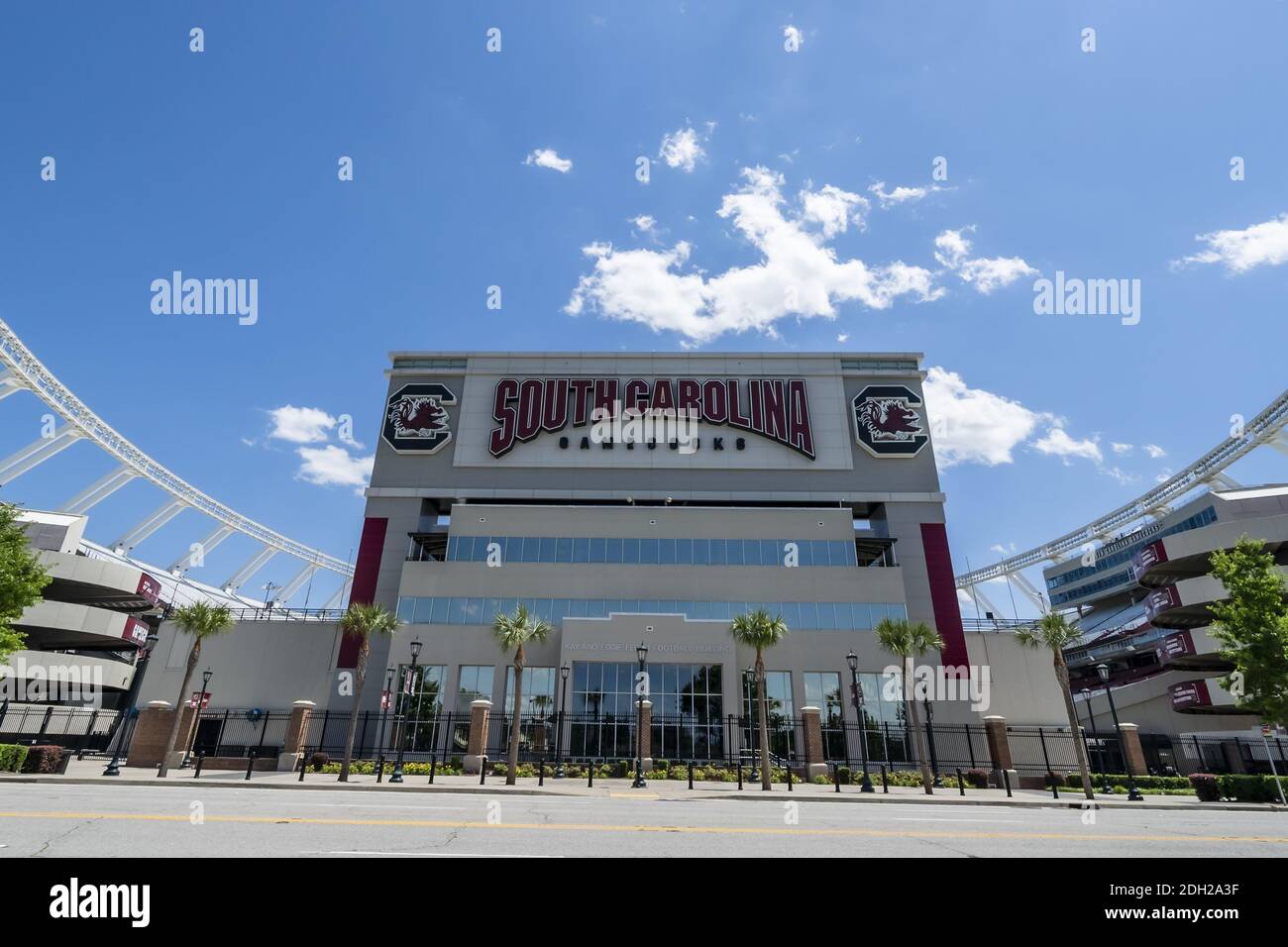 Williams-Brice Stadium Home Of The South Carolina Gamecocks In Columbia,  South Carolina Stock Photo