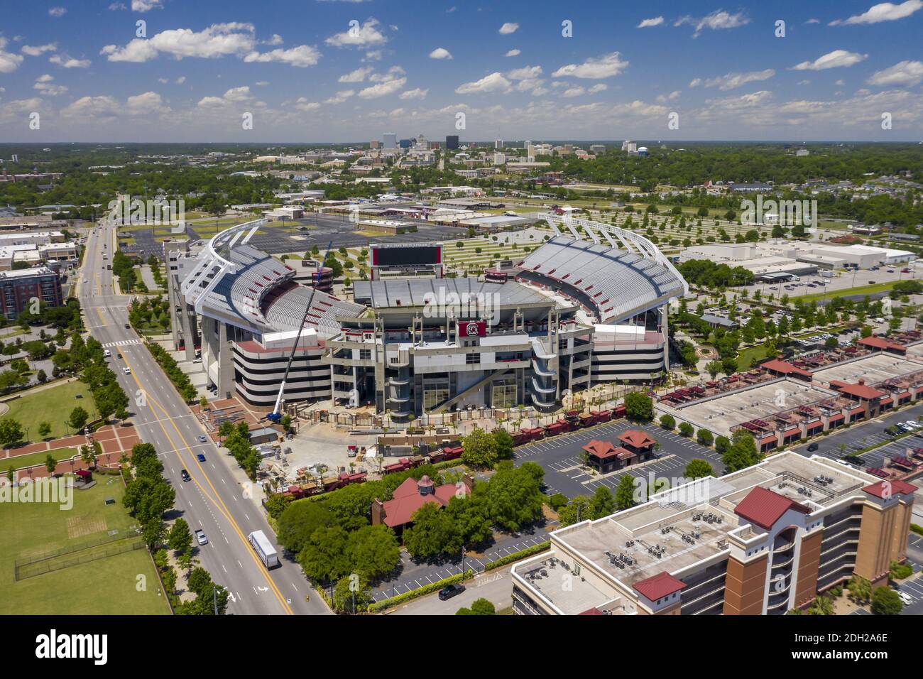 Williams-Brice Stadium Home Of The South Carolina Gamecocks In Columbia,  South Carolina Stock Photo