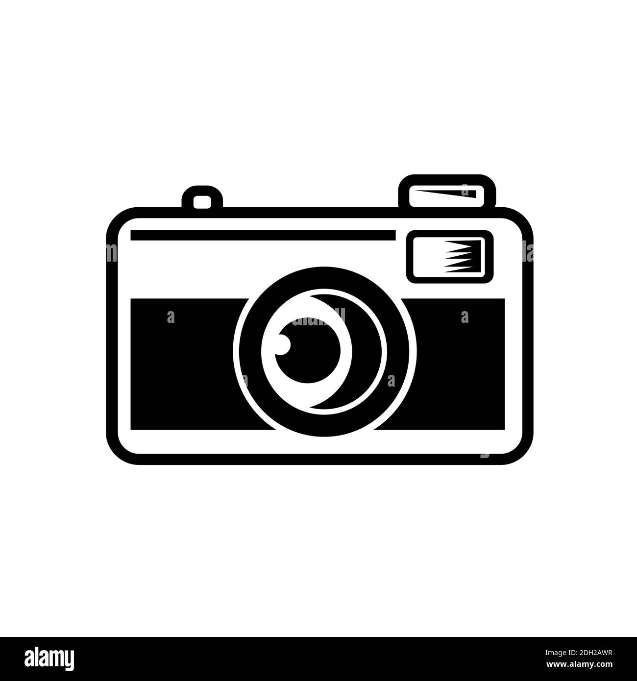 Vintage 35mm Film Camera Black and White Stock Photo Alamy