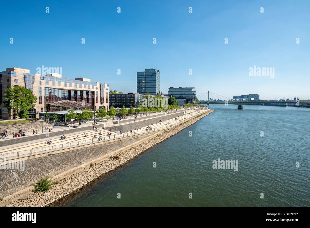Deutz rhine bank hi-res stock photography and images - Alamy