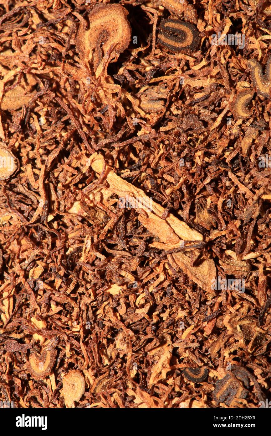 Rolling tobacco dry leaves macro background stock photography high quality print Stock Photo