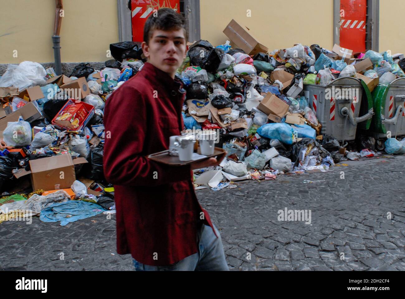 Naples, Italy: Waste Crisis.  © Andrea Sabbadini Stock Photo