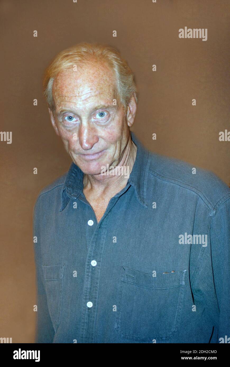 Charles Dance, OBE, English TV, film, stage actor High profile roles include Tywin Lannister in Game of Thrones, The Witcher 3, The Crown, James Bond Stock Photo
