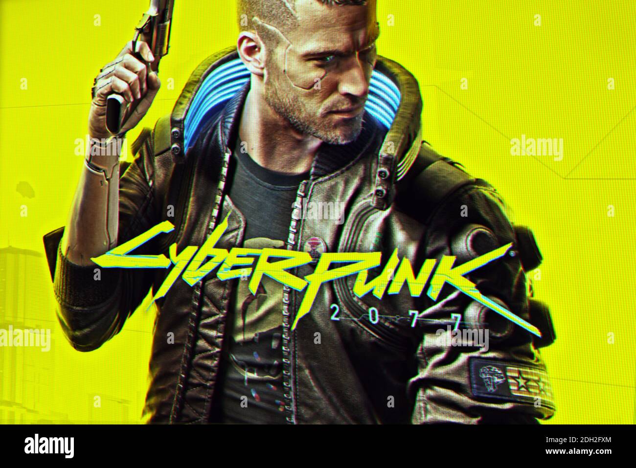Sarajevo, Bosnia and Herzegovina - December 9, 2020: Cyberpunk 2077 cover  on computer display. 2020 action role-playing video game developed and  publi Stock Photo - Alamy