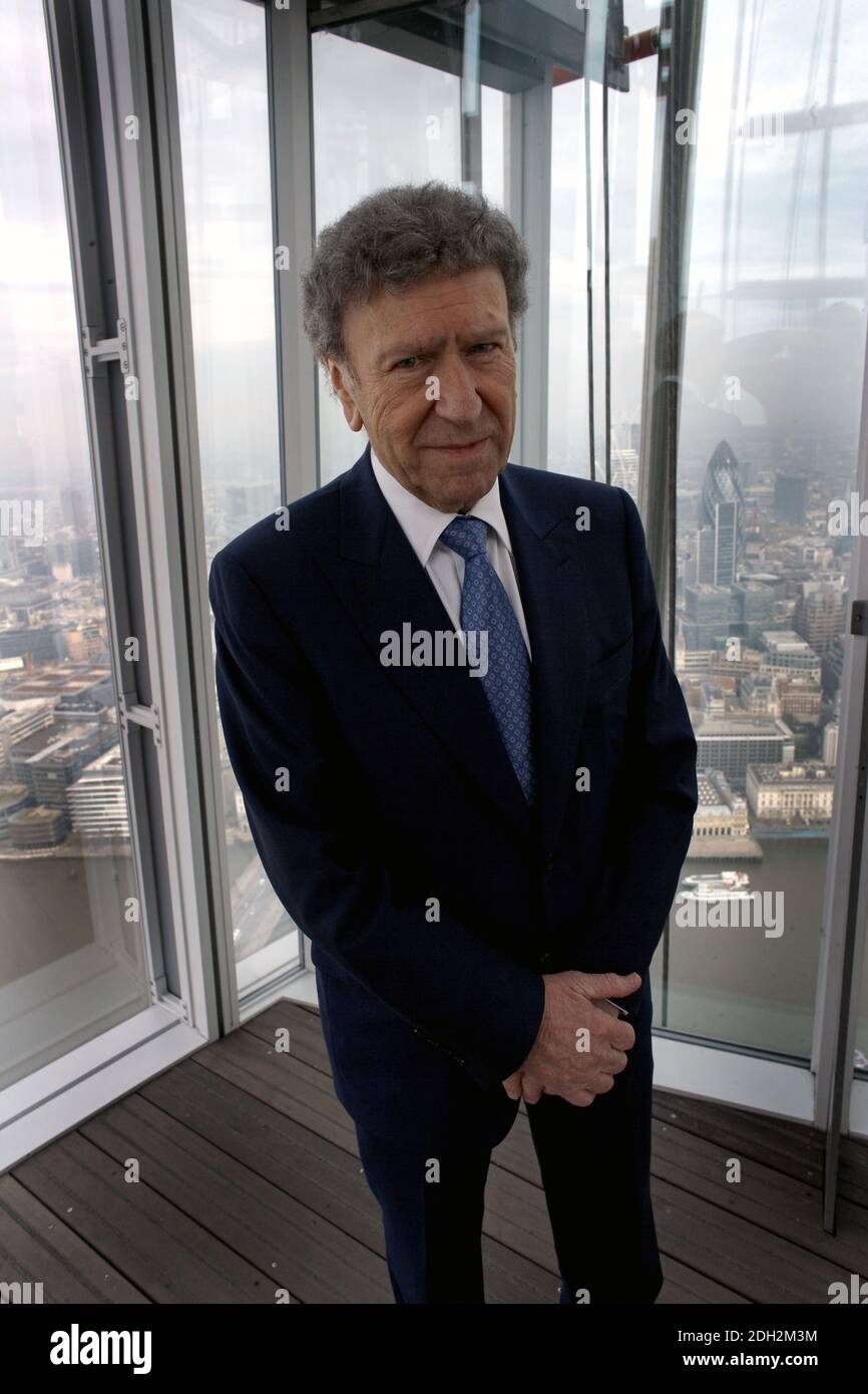 GREAT BRITAIN / London /Irvine Sellar, Chairman of Sellar Property Group, developer of the Shard on 6. March 2013. Stock Photo