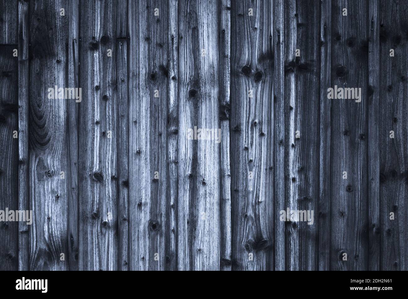 Dark blue rustic wood background with textured effect. Stock Photo