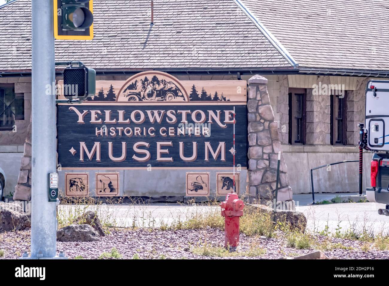 West Yellowstone A small town on the edge of the Yellowstone National