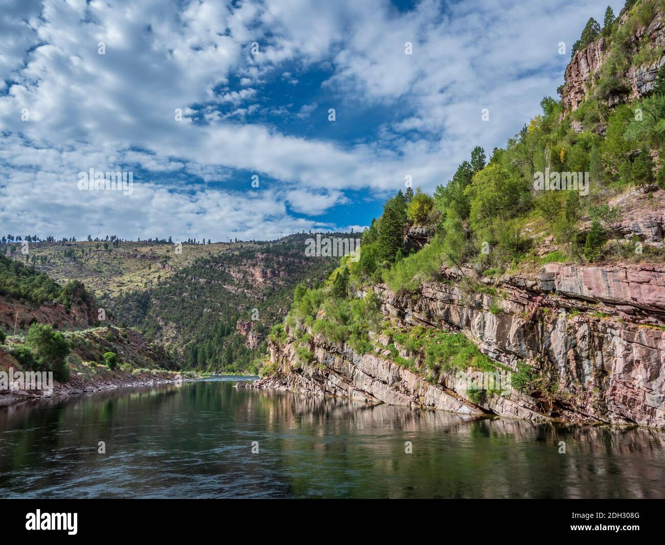 Green River below the dam, Flaming Dam, Flaming National