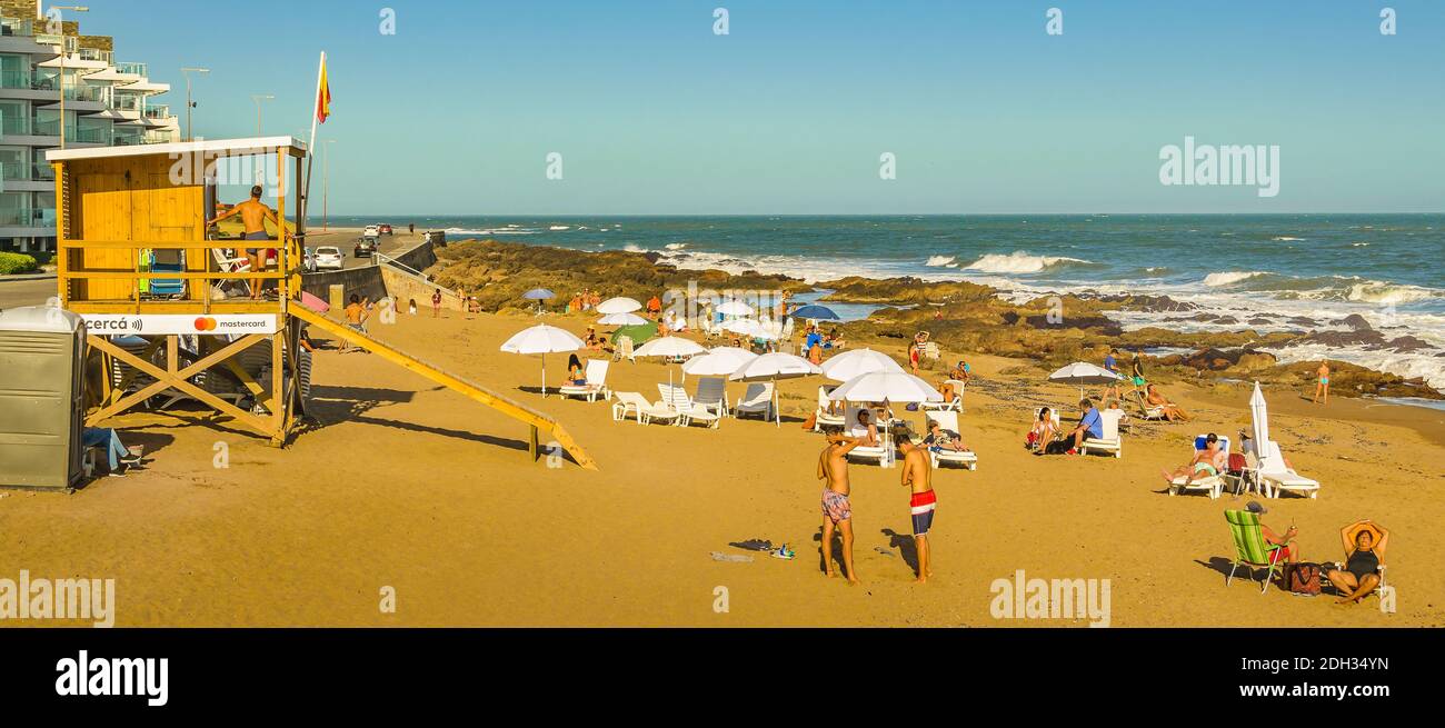 El emir beach punta del este uruguay stock photo alamy