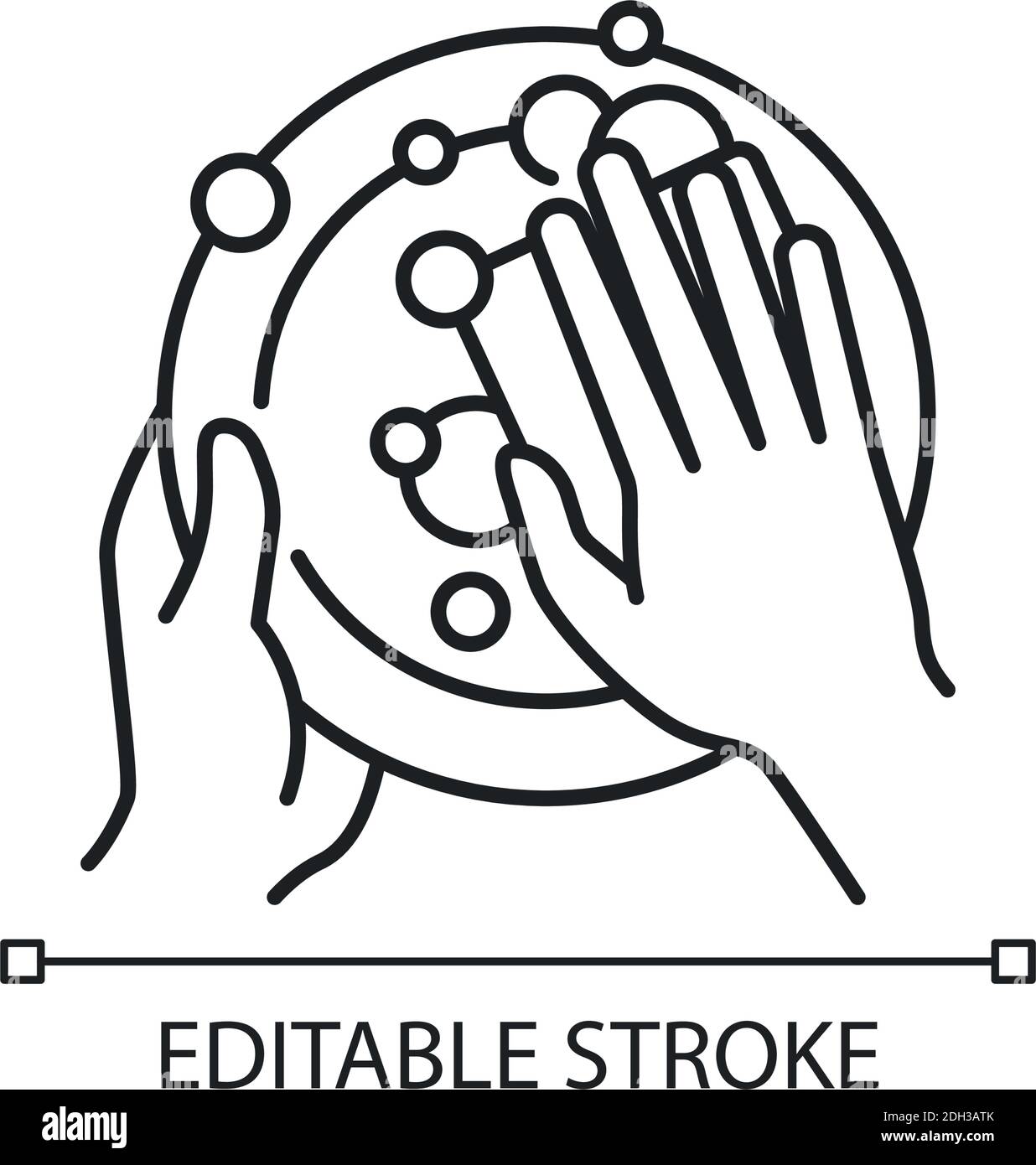 Dishwashing logo icon sign Black and White Stock Photos & Images Alamy