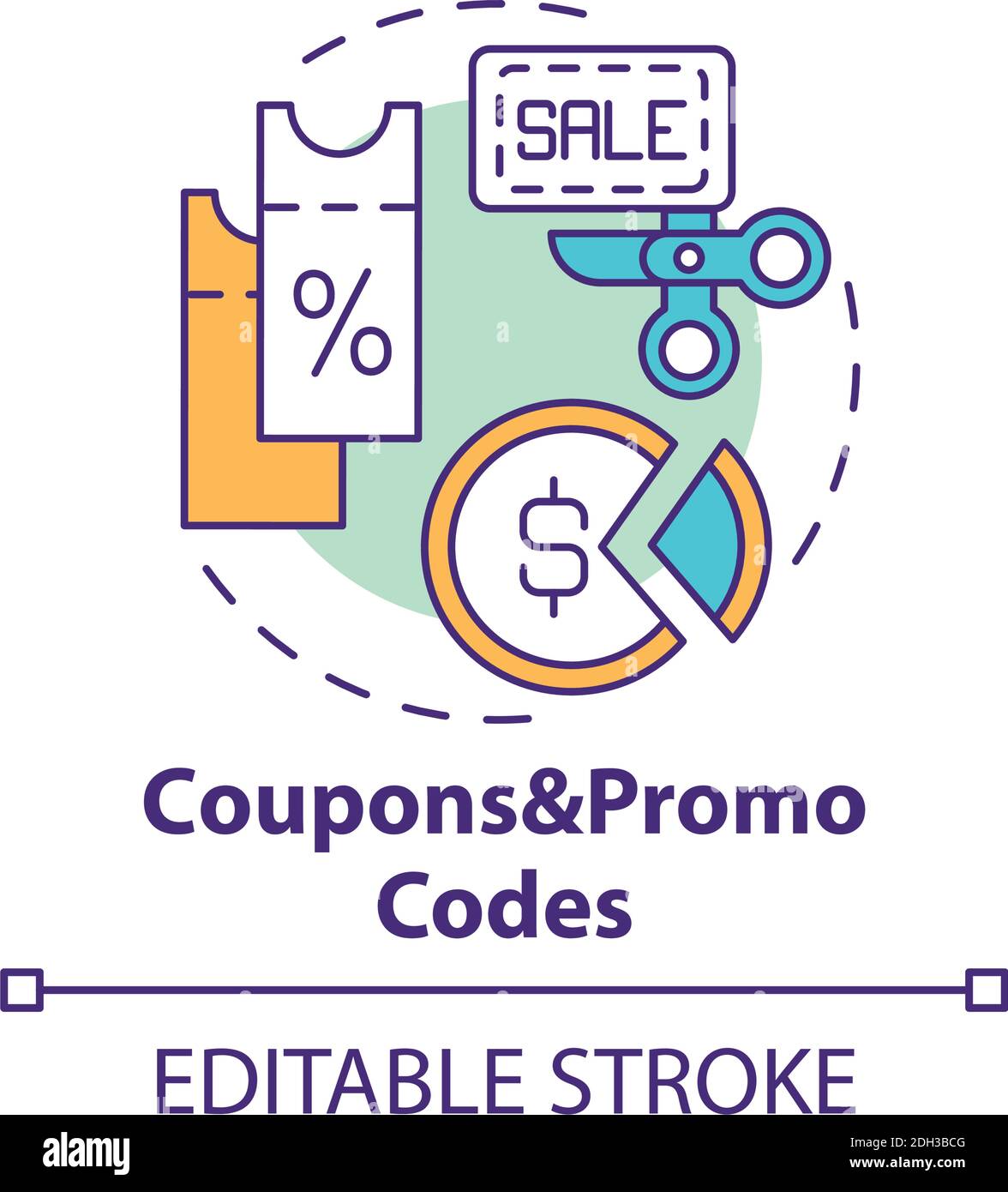 Smart coupons Stock Vector Images Alamy