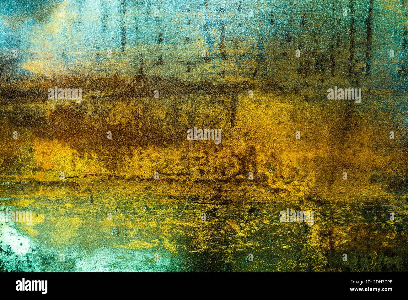 Brown Rusty Stone or Metal Surface Texture. Abstract Art Background Stock Photo