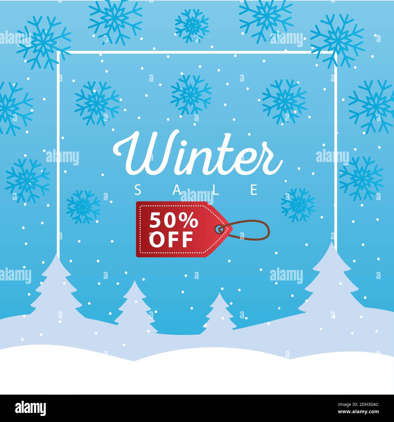 Snowscape banner hi-res stock photography and images - Alamy