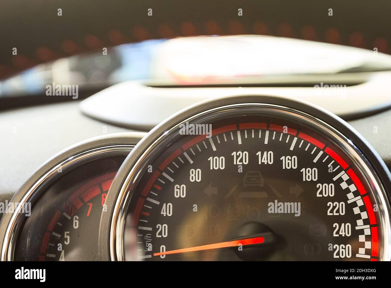 Speed symbol race car speedometer hires stock photography and images