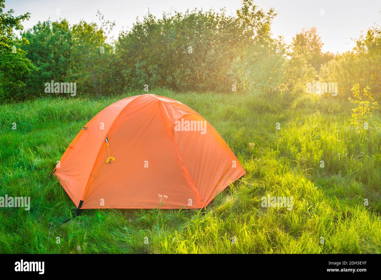 Wilderness tent hi-res stock photography and images - Alamy