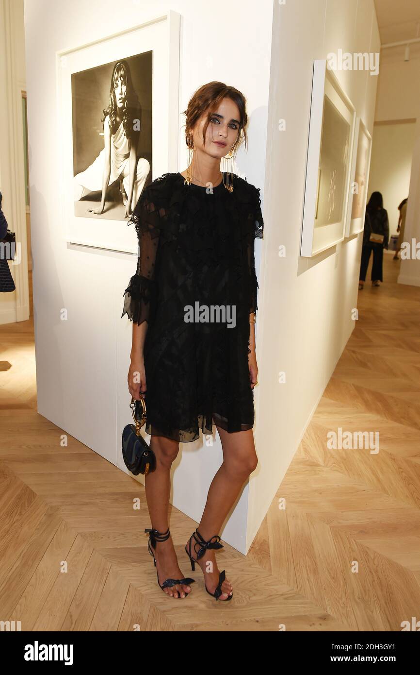 Loulou Robert attends Guy Bourdin inaugural exhibition and unveiling of