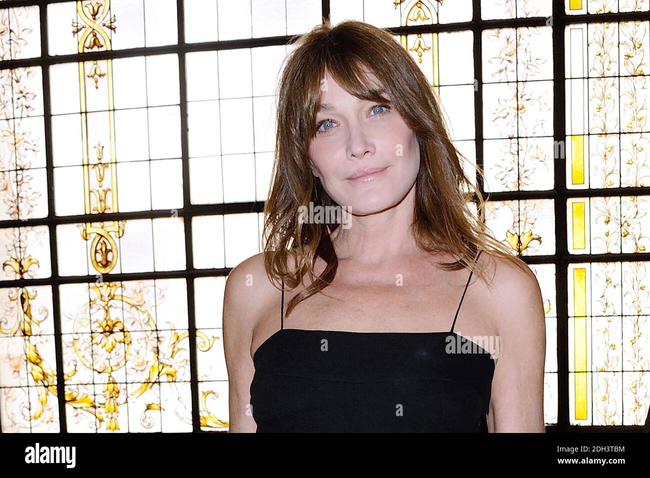 Carla Bruni-Sarkozy attending the Jean-Paul Gaultier 2017/18 Fall Winter Haute Couture show in Paris, France on July 05, 2017. Photo by Aurore Marechal/ABACAPRESS.COM Stock Photo