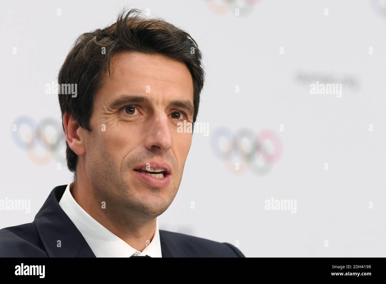 Handout photo CoPresident of Paris 2025 candidacy Tony Estanguet