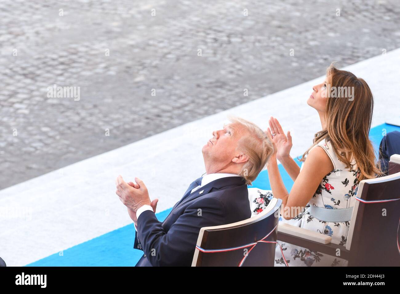 Donald trump melania knauss la hi-res stock photography and images - Alamy