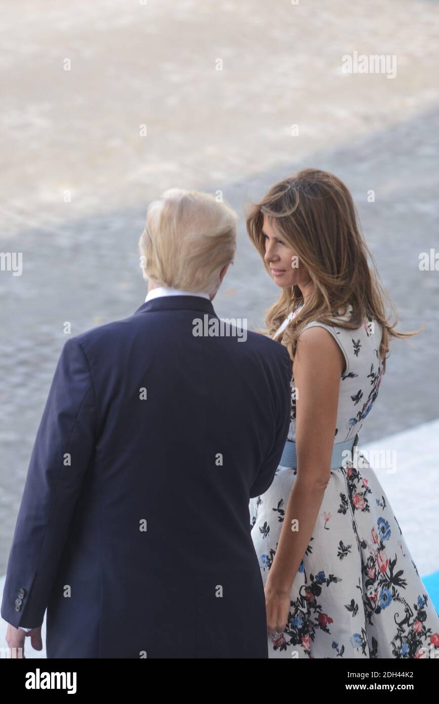 Donald trump melania knauss la hi-res stock photography and images - Alamy