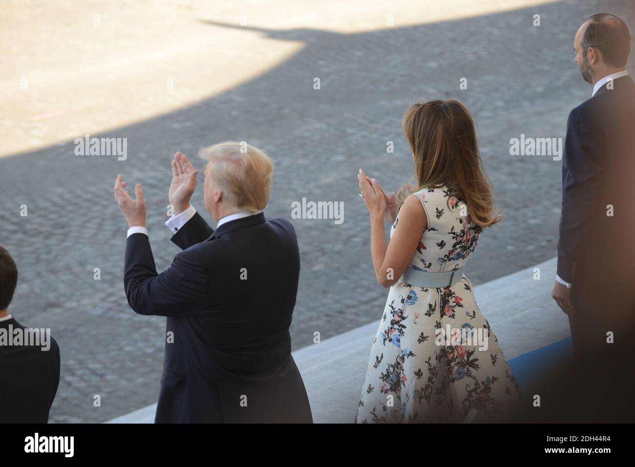 Donald trump melania knauss la hi-res stock photography and images - Alamy