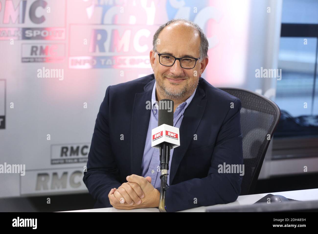 Exclusive - Francois Sorel on RMC Radio, in Paris, France, on July 13,  2017. Photo by Jerome Domine/ABACAPRESS.COM Stock Photo - Alamy
