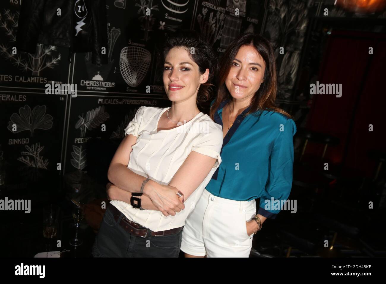 Jennifer Ayache et Keren Ann lors de la soiree de lancement du nouveau
