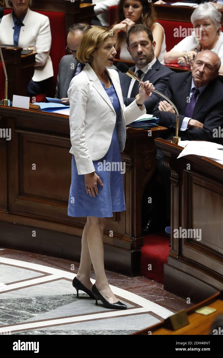 Minister of the Army Florence Parly during a session of "Questions to ...
