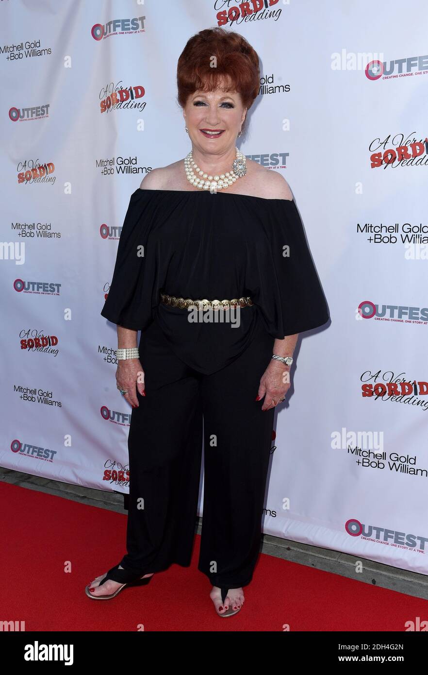 Ann Walker attends a Very Sordid Wedding Premiere in Los Angeles, CA