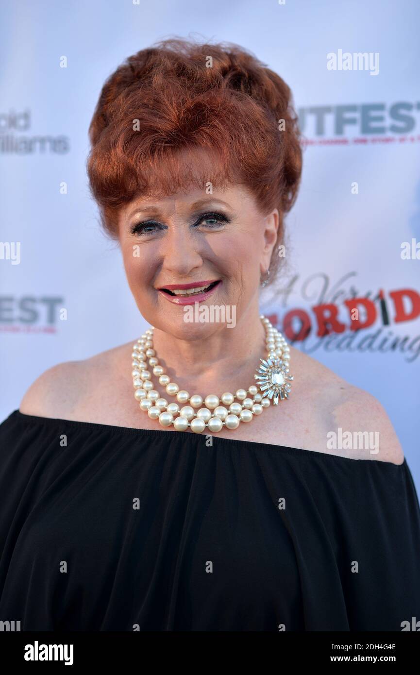 Ann Walker attends a Very Sordid Wedding Premiere in Los Angeles, CA
