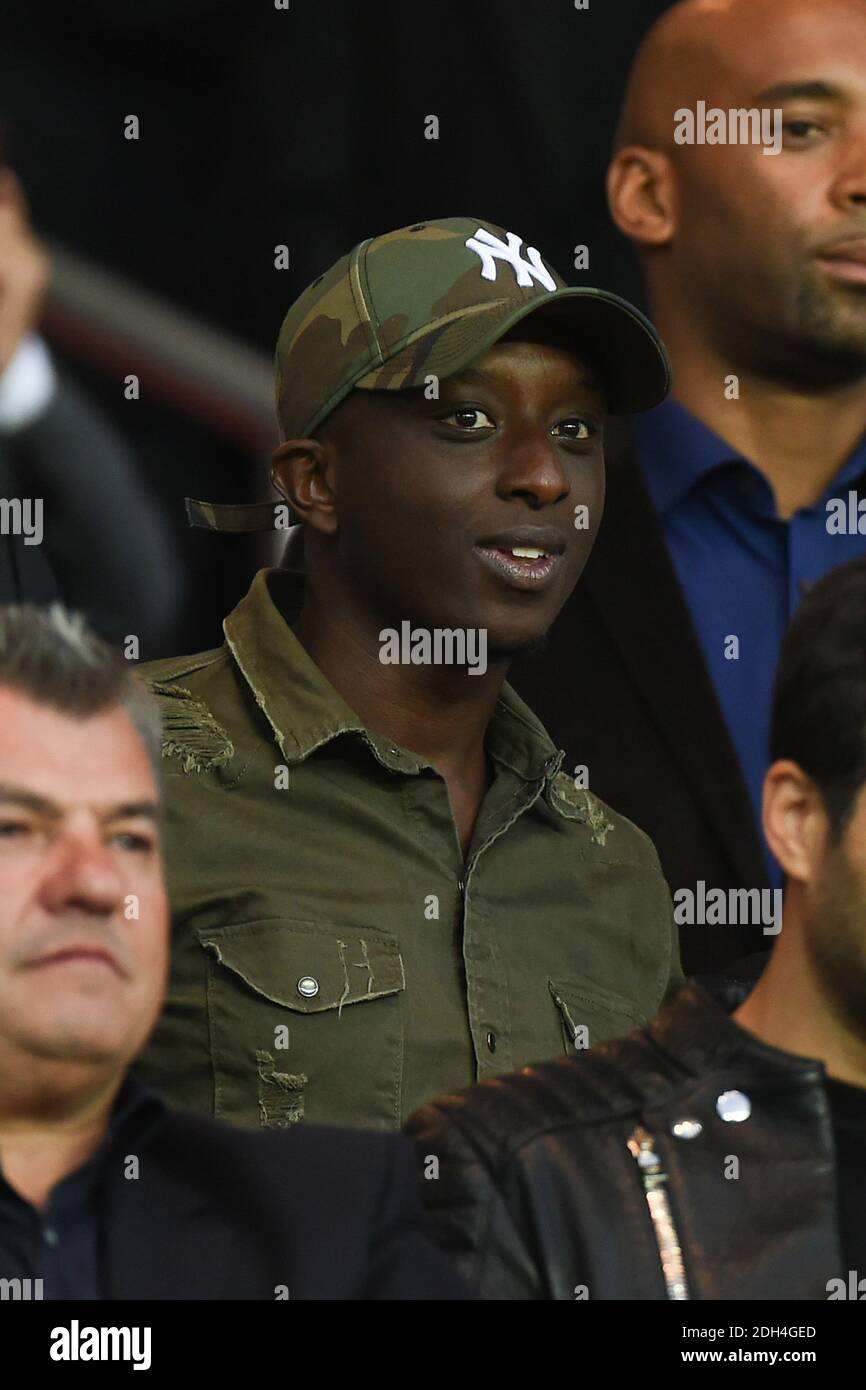 Ahmed Sylla attends the French Ligue 1 match between Paris Saint
