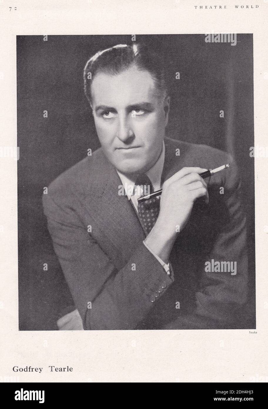Sir Godfrey Seymour Tearle - British actor. Stock Photo