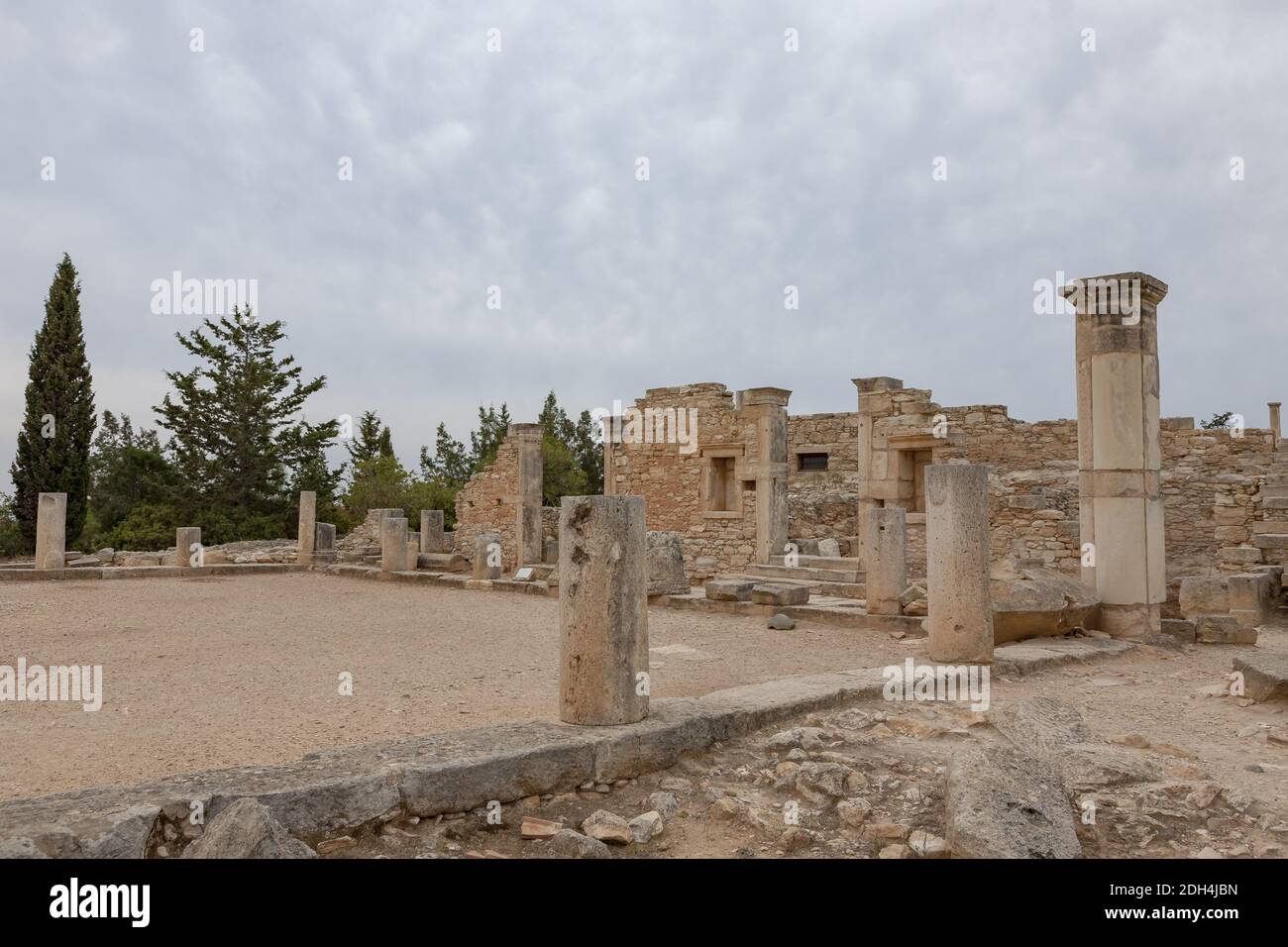 Sanctuary of Apollo Hylates near Kourion, Cyprus Stock Photo
