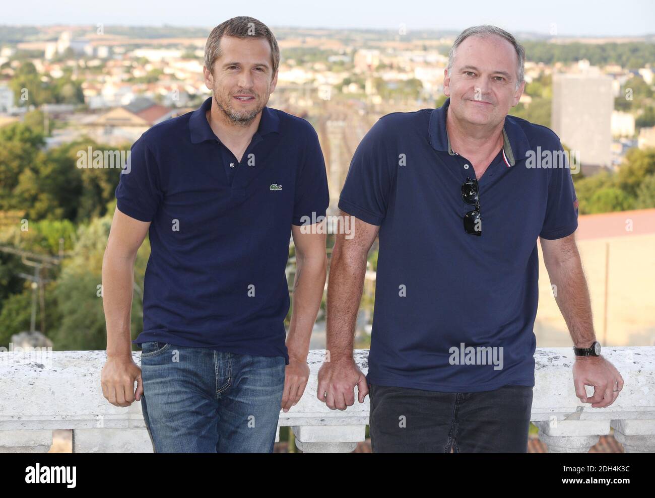 Guillaume Canet and Christian Carion seen at the Mon garcon photocall ...
