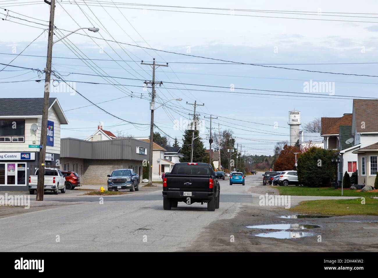Downtown Sturgeon Falls, West Nipissing, Nipissing District, Ontario