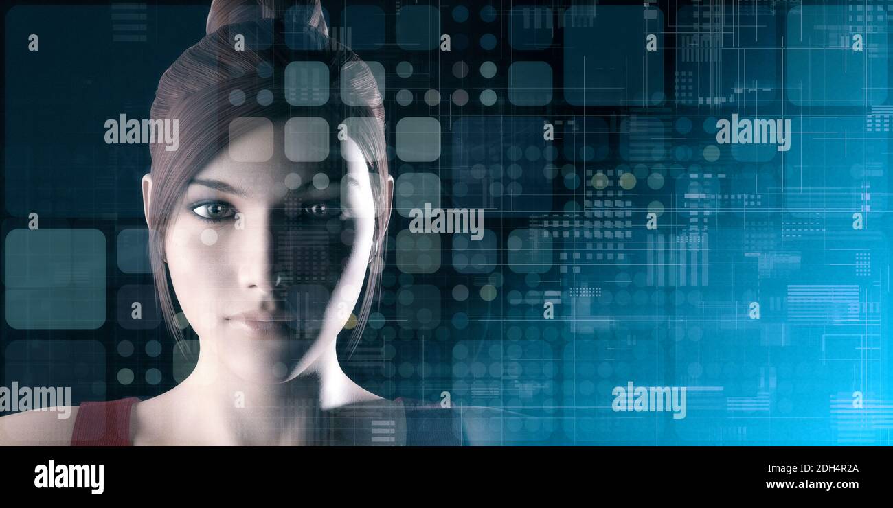 Science Technology Merging Stock Photo - Alamy